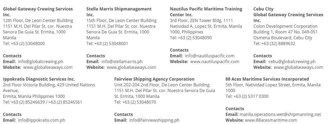 Global Seaways Philippines 